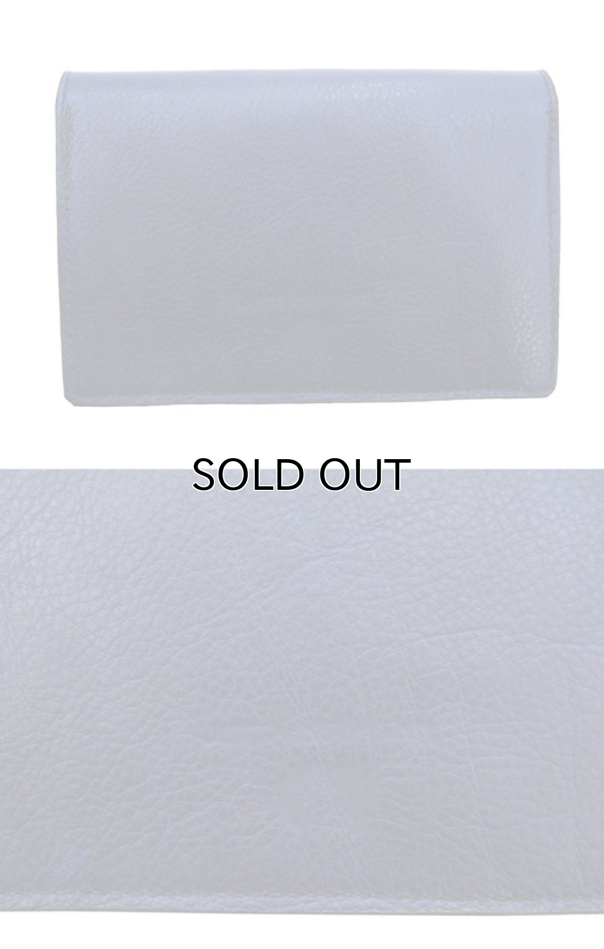 画像2: "JUTTA NEUMANN" Leather Wallet "the Waiter's Wallet" Medium Size color : Navy / Grey (2)