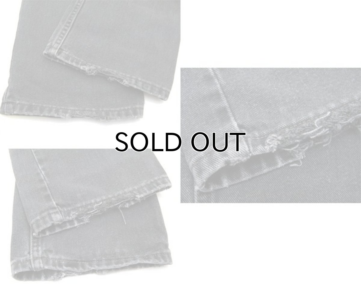 画像5: 1990's Levi's 505 Black Denim Pants -made in USA-　size w34 inch (表記 w 34) (5)