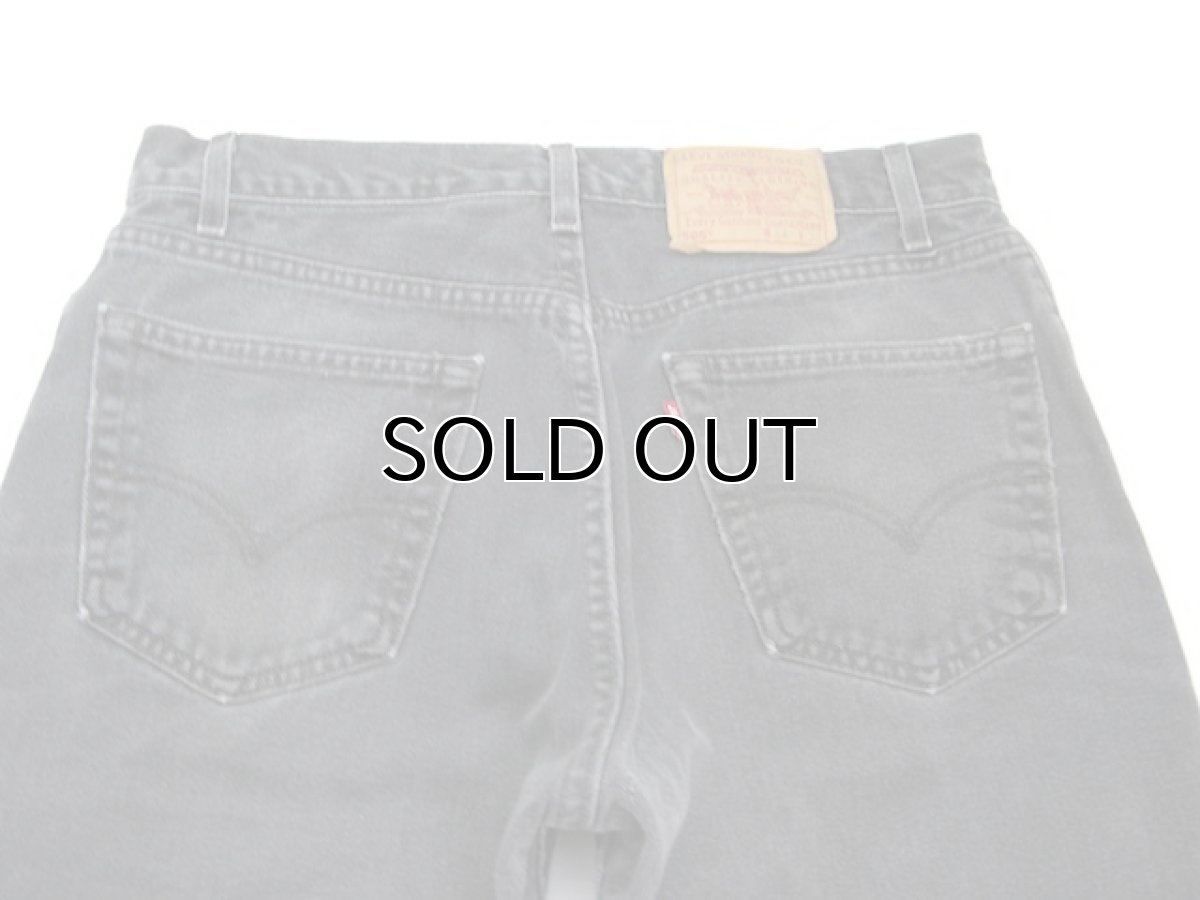 画像6: 1990's Levi's 505 Black Denim Pants -made in USA-　size w34 inch (表記 w 34) (6)