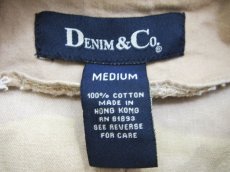 画像4: 1990's Denim & Co. Cotton Duffle Coat　BEIGE　size S - M (表記 M) (4)