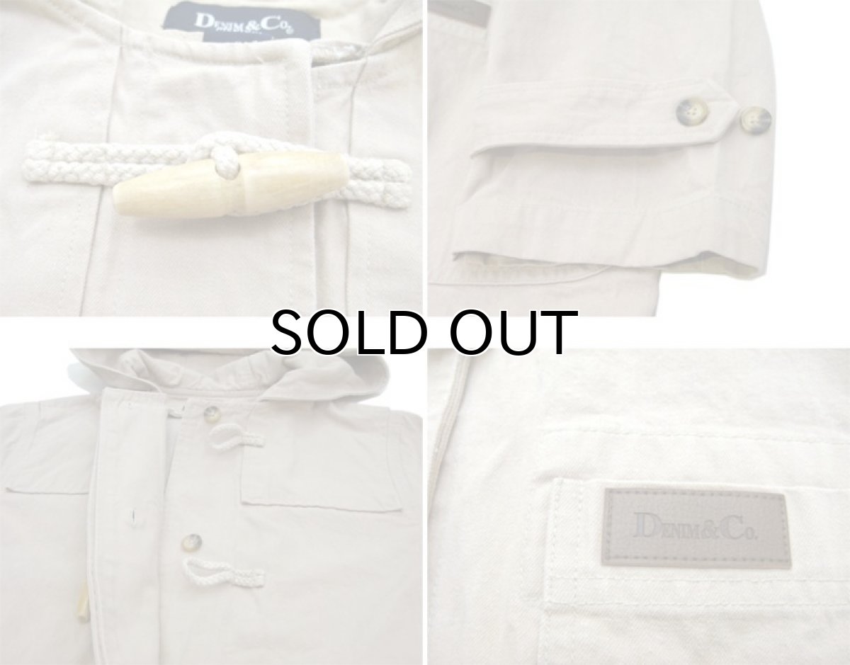 画像3: 1990's Denim & Co. Cotton Duffle Coat　BEIGE　size S - M (表記 M) (3)