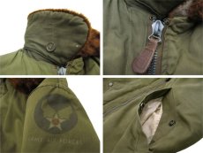 画像5: 1950's~ B-15 Flight Jacket for Commercial　OLIVE　size M - L (表記 不明) (5)