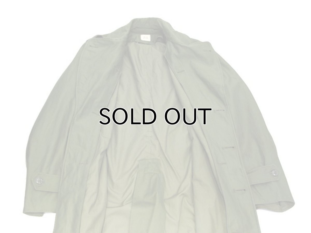 画像5: 1960's U.S.Military Cotton Sateen Trench Coat OLIVE size M (表記 SMALL-LONG) (5)