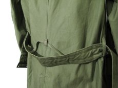 画像6: 1960's U.S.Military Cotton Sateen Trench Coat　OLIVE　size M (表記 SMALL-LONG) (6)