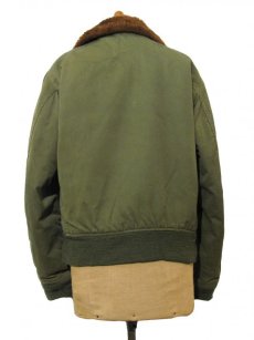 画像2: 1950's~ B-15 Flight Jacket for Commercial　OLIVE　size M - L (表記 不明) (2)