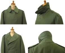 画像3: 1960's U.S.Military Cotton Sateen Trench Coat　OLIVE　size M (表記 SMALL-LONG) (3)