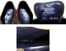 画像5: COLE HAAN Leather / Suede Saddle Shoes　Brown / Green　size 7.5 (25.5 cm) (5)