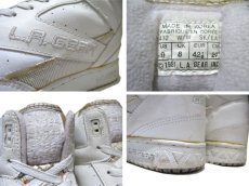 画像5: 1990's L.A.GEAR Basketball Shoes with Box -made in KOREA-　WHITE　size 9 (27 cm) (5)