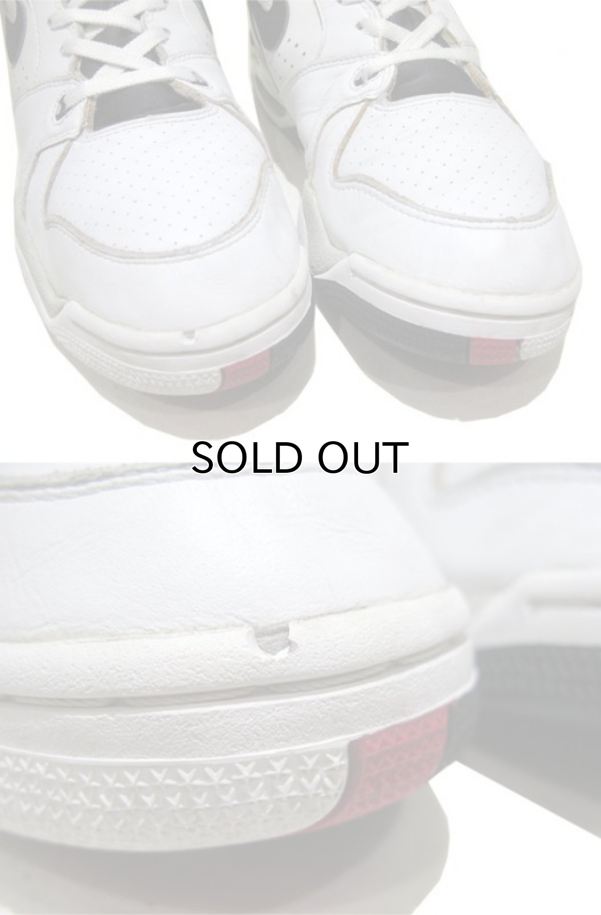 画像6: 2000's NIKE "AIR BOUND FLIGHT" Sneaker　White / Black　size11 (29 cm) (6)