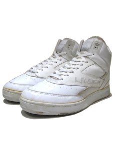 画像1: 1990's L.A.GEAR Basketball Shoes with Box -made in KOREA-　WHITE　size 9 (27 cm) (1)