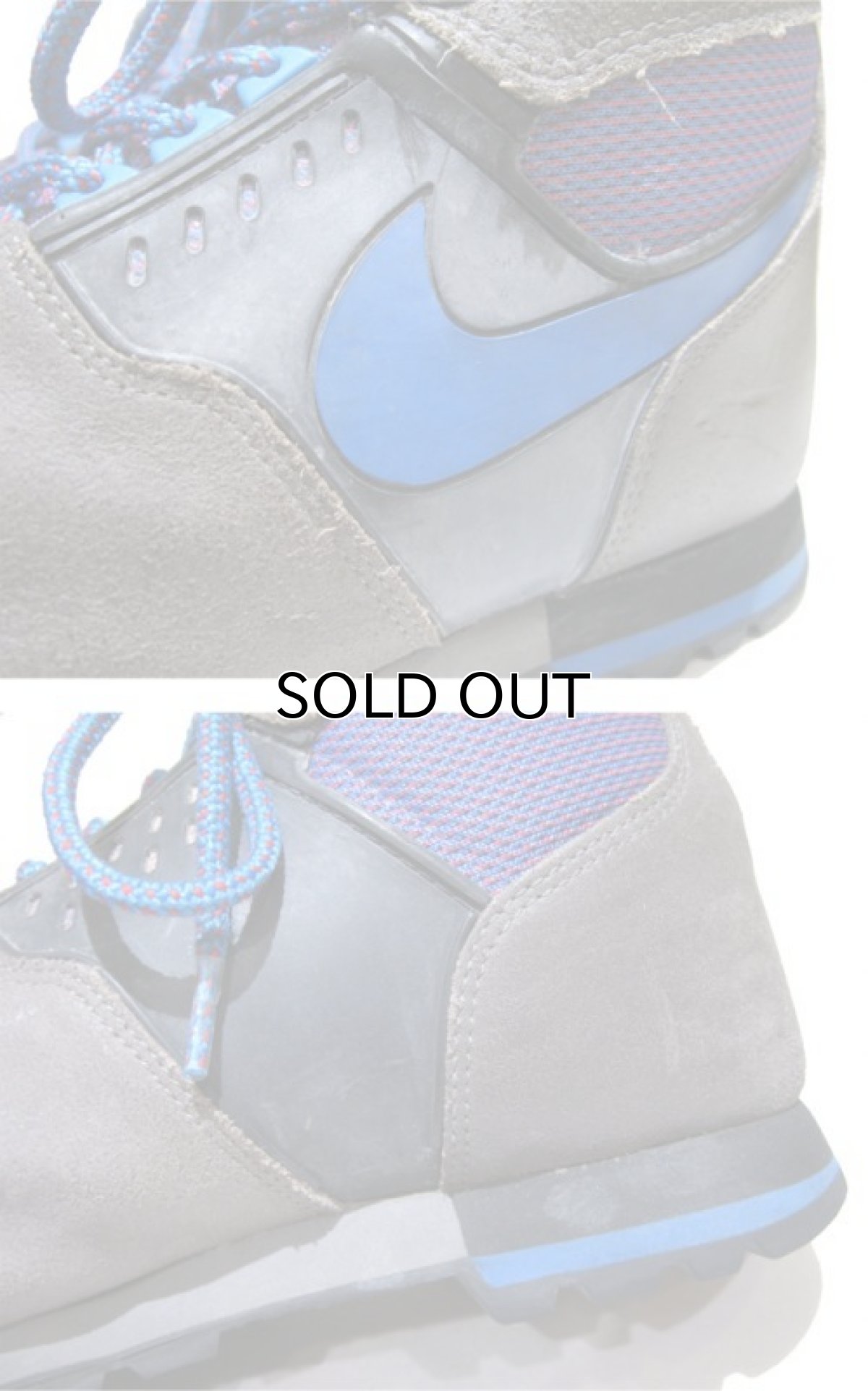 画像5: 1980's NIKE Trekking Sneaker -made in KOREA- Grey / Purple size 12 (30 cm) (5)