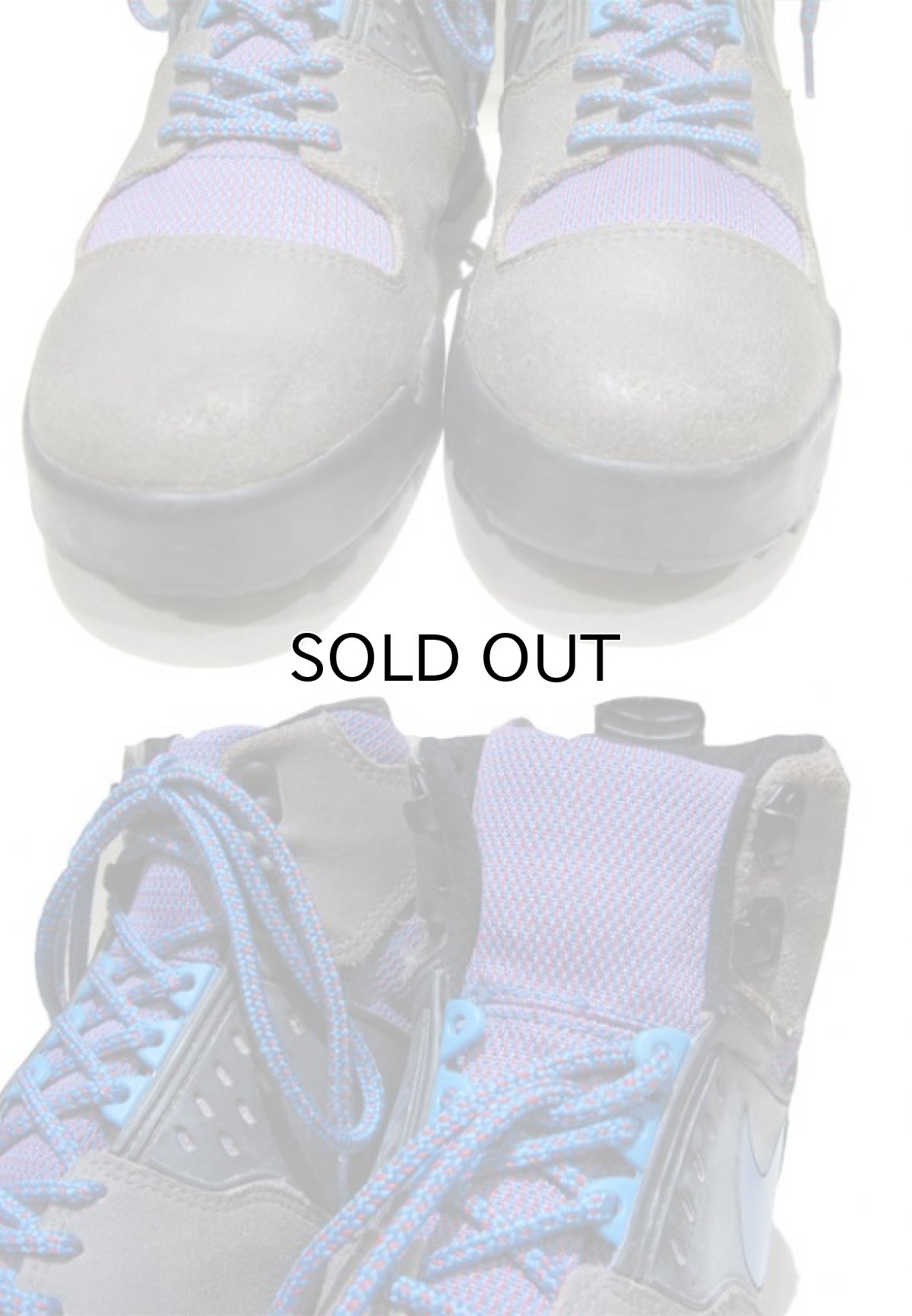 画像6: 1980's NIKE Trekking Sneaker -made in KOREA- Grey / Purple size 12 (30 cm) (6)