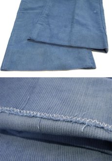 画像5: 1980's~ Lee lot : 200 Corduroy Straight Pants　Sax Blue　size w 35.5 inch (表記 36 x 34) (5)