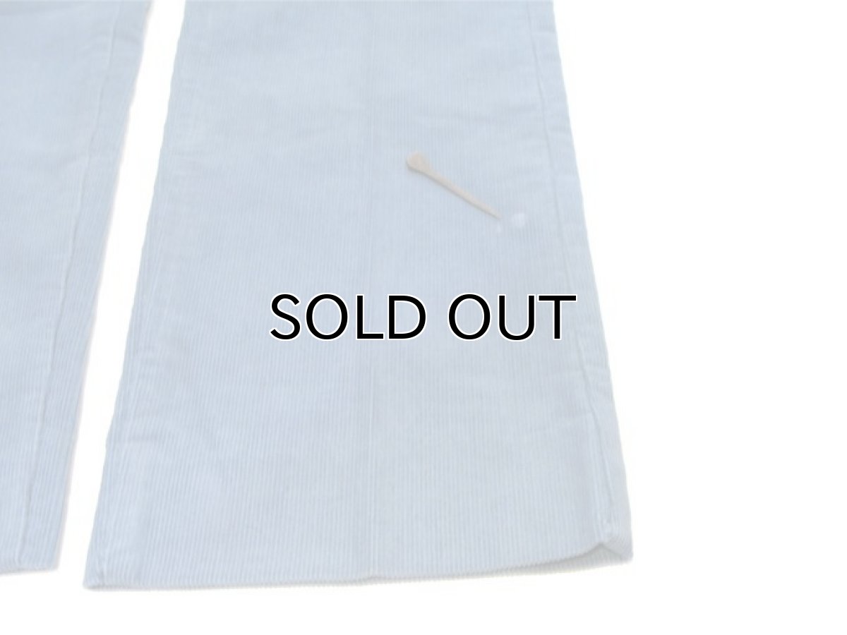 画像6: 1980's~ Lee lot : 200 Corduroy Straight Pants Sax Blue size w 35.5 inch (表記 36 x 34) (6)