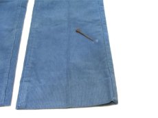 画像6: 1980's~ Lee lot : 200 Corduroy Straight Pants　Sax Blue　size w 35.5 inch (表記 36 x 34) (6)