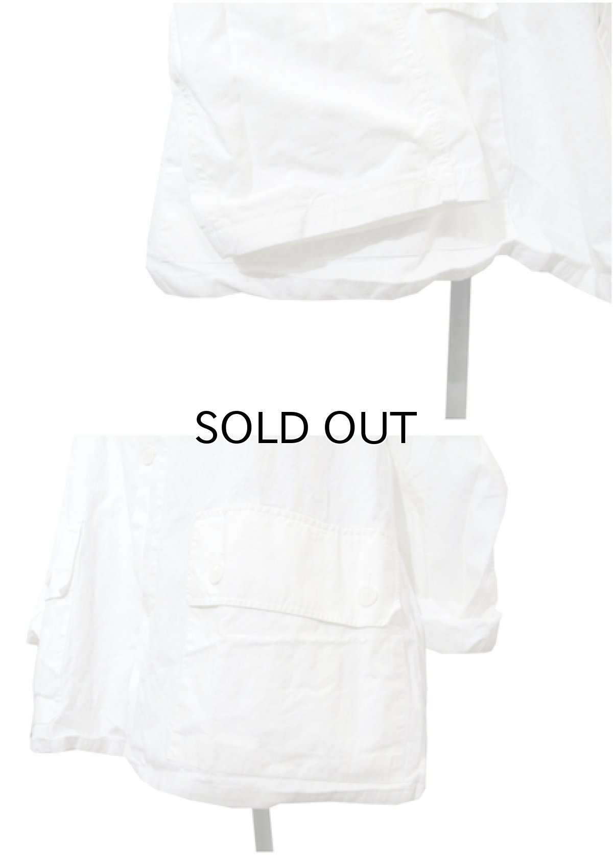 画像3: 1950's Swedish Military Snow Camouflage Parka Dead Stock - one washed WHITE size FREE (表記 不明) (3)