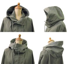 画像3: 1970's French Military M-64 Parka Coat　OLIVE　size Free (表記 92C) (3)