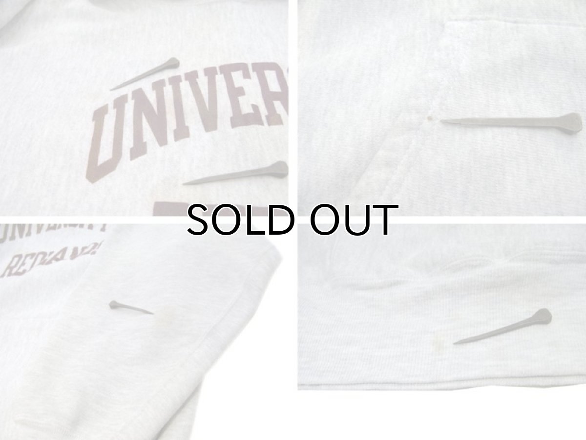 画像6: 1990's Champion Reverse Weave Sweat Parka -made in USA- Heather Grey size XL (表記 XXL) (6)