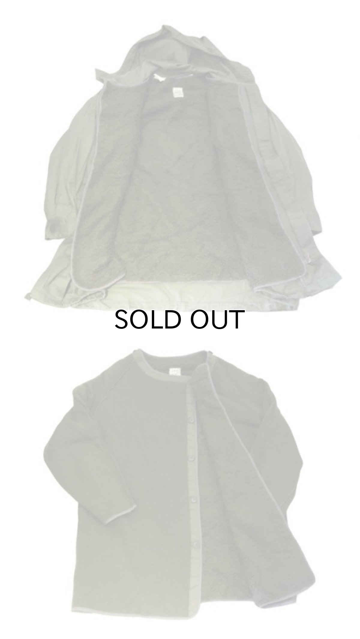 画像5: 1970's French Military M-64 Parka Coat OLIVE size Free (表記 92C) (5)