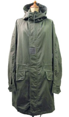 画像1: 1970's French Military M-64 Parka Coat　OLIVE　size Free (表記 92C) (1)