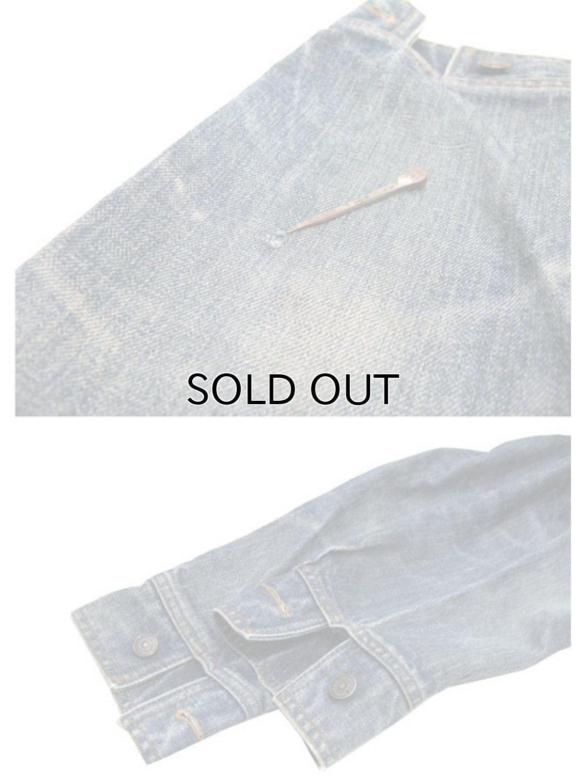 画像7: 1970's Levi's  Denim Bush Jacket　size M  (表記 M) (7)