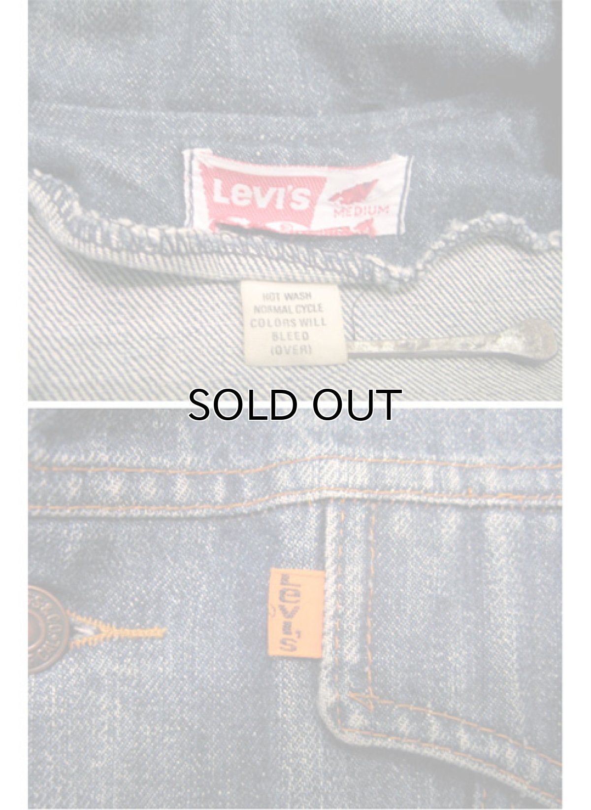 画像5: 1970's Levi's  Denim Bush Jacket　size M  (表記 M) (5)