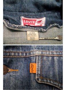 画像5: 1970's Levi's  Denim Bush Jacket　size M  (表記 M) (5)