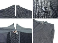 画像5: 1960's OLD Europe Wool Trousers with Suspender　GREY　size w 33 inch (5)
