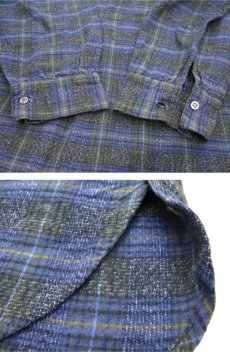 画像4: 1960's~ Europe L/S Pullover Long Shirts　BLUE　size M - L (4)