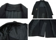 画像5: 1960's "PARK LANE" Single Long Wool Coat　BLACK　size M - L (表記 不明) (5)