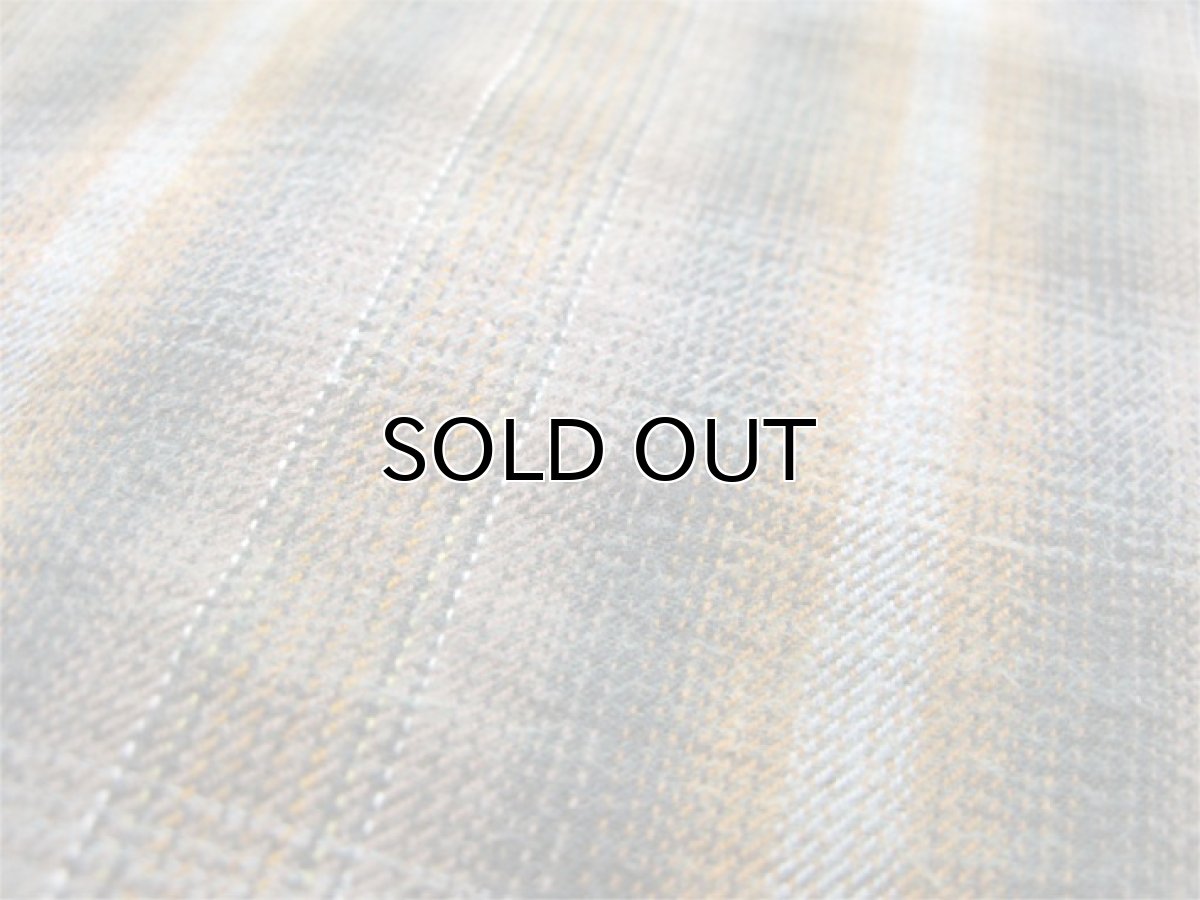 画像6: 1960's~ Europe L/S Pullover Long Shirts Olive / Orange size L (6)