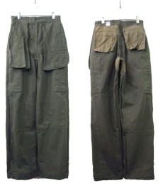 画像8: 1960's French Military "M-47" Herringbone Twill Trousers　Dead Stock　size w 30 inch (表記 11) (8)