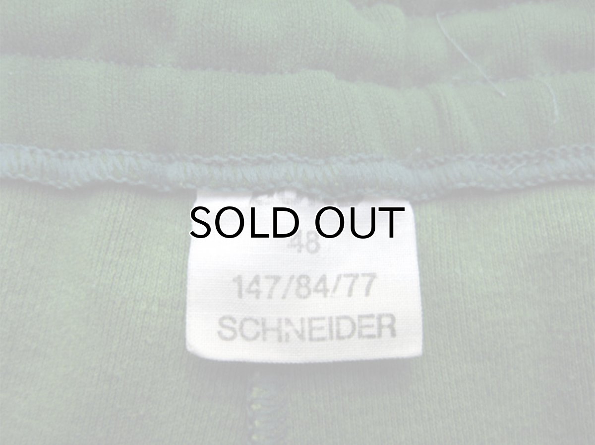 画像5: 1970-80's Europe Tapered Jersey Pants GREEN size S (表記 48) (5)
