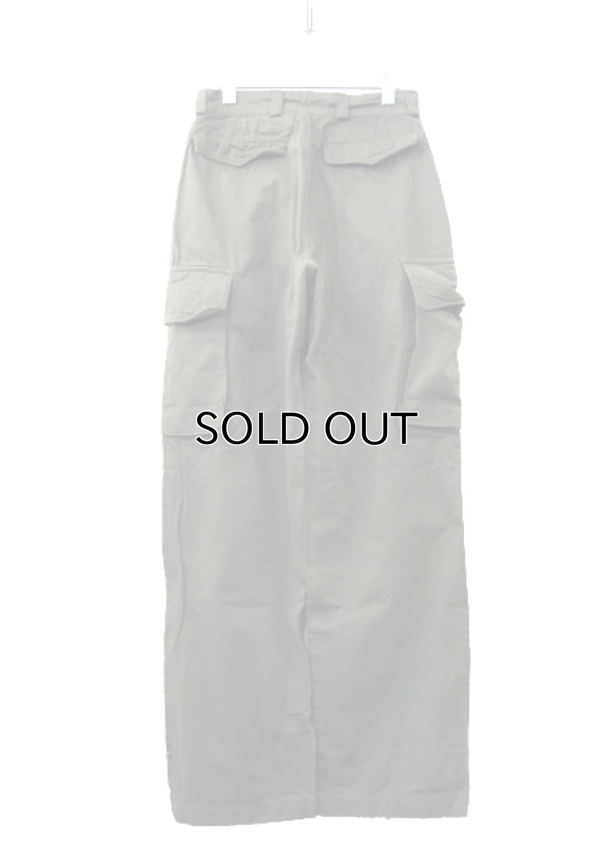 画像2: 1960's French Military "M-47" Herringbone Twill Trousers Dead Stock size w 30 inch (表記 11) (2)