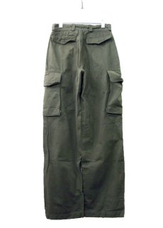 画像2: 1960's French Military "M-47" Herringbone Twill Trousers　Dead Stock　size w 30 inch (表記 11) (2)