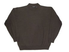 画像3: "joseph & lyman" Wool Mock Neck Knit -made in AUSTRALIA-　BROWN　size M - L (表記 L) (3)