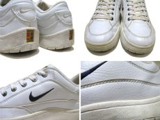 画像5: 1990's NIKE Leather Tennis Shoes　WHITE　size 9.5 (27.5 cm) (5)