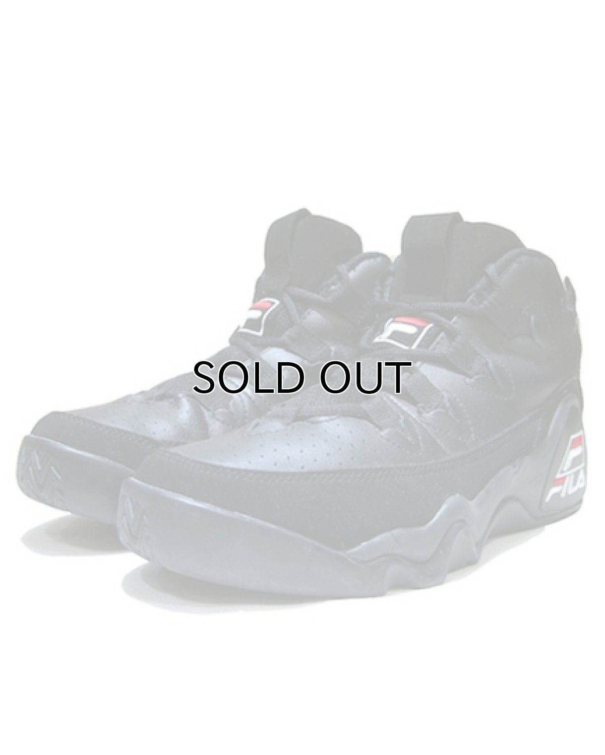 画像1: FILA "Grant Hill" Basketball Shoes　BLACK　size 9.5 (27.5 cm) (1)