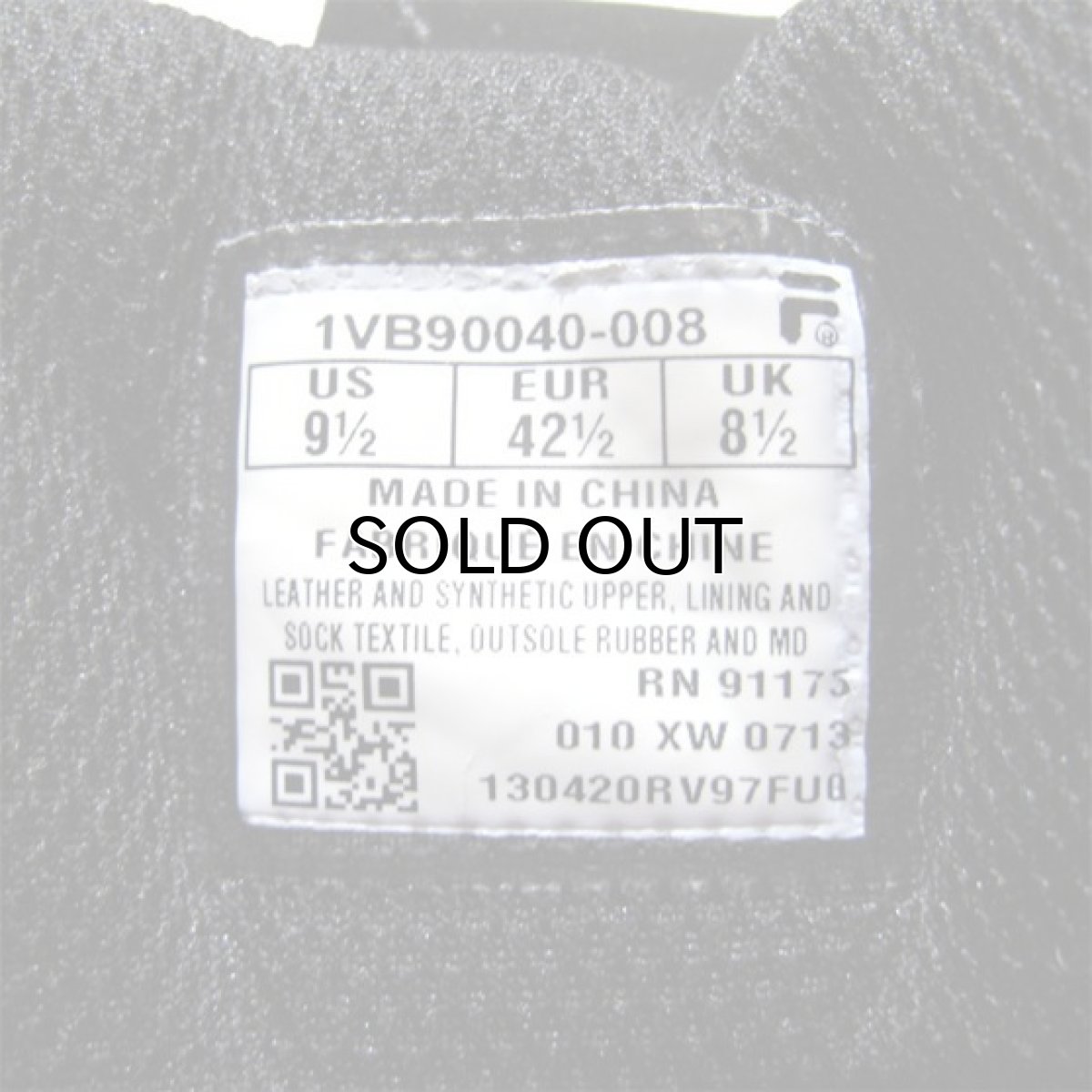 画像6: FILA "Grant Hill" Basketball Shoes BLACK size 9.5 (27.5 cm) (6)