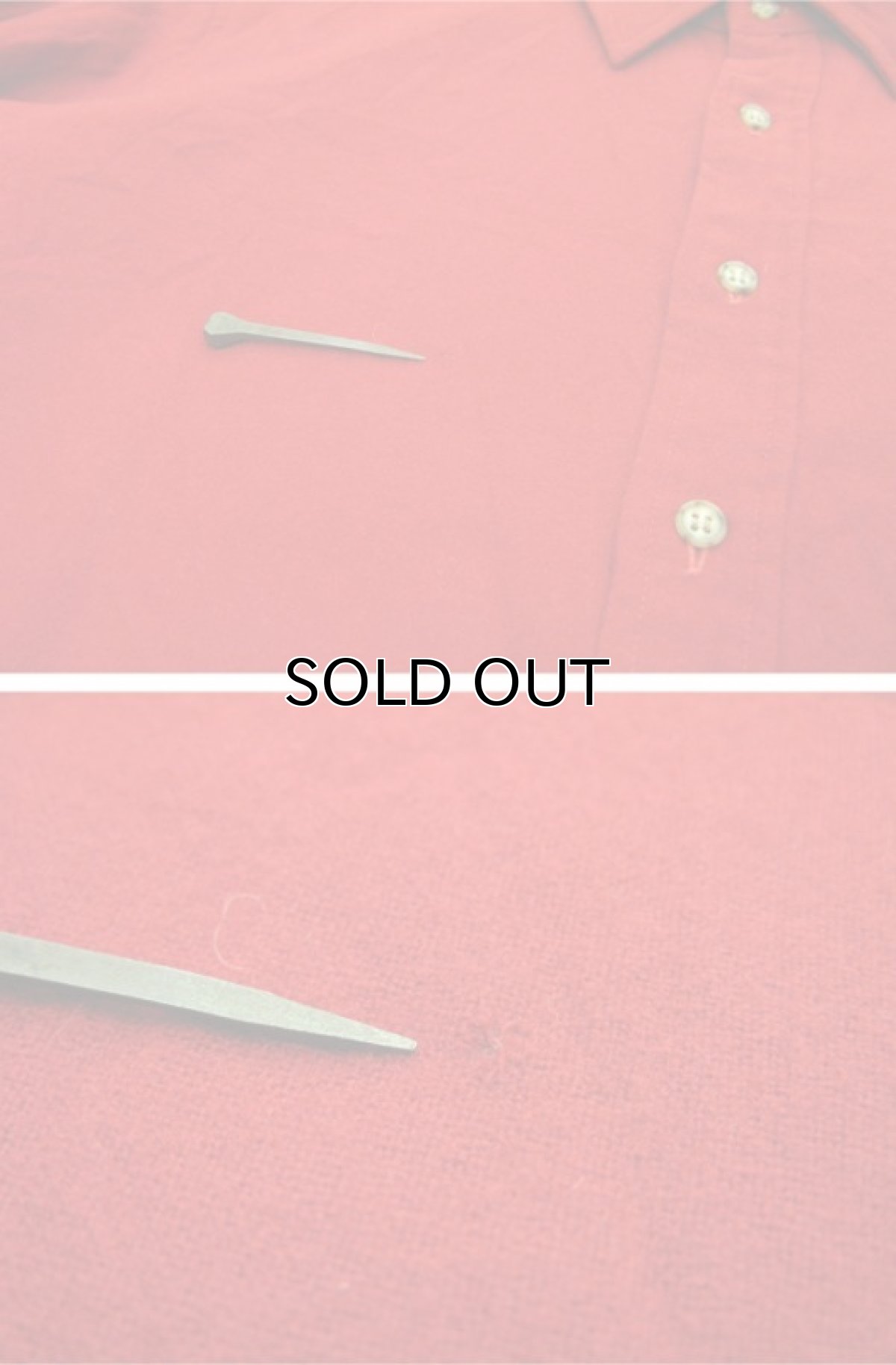 画像5: 1970's PENDLETON L/S Wool Shirts　RED　size L (表記 L) (5)