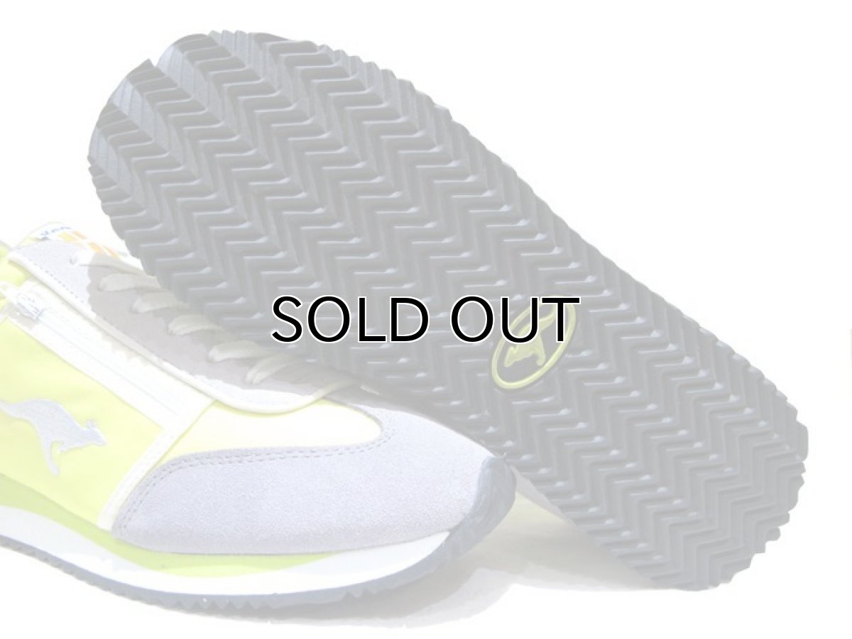 画像5: KangaROOS  Leather / Nylon Sneaker　Grey / Yellow　size 9 / 27cm (表記 Lady's10) (5)