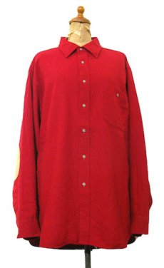 画像1: 1970's PENDLETON L/S Wool Shirts　RED　size L (表記 L) (1)