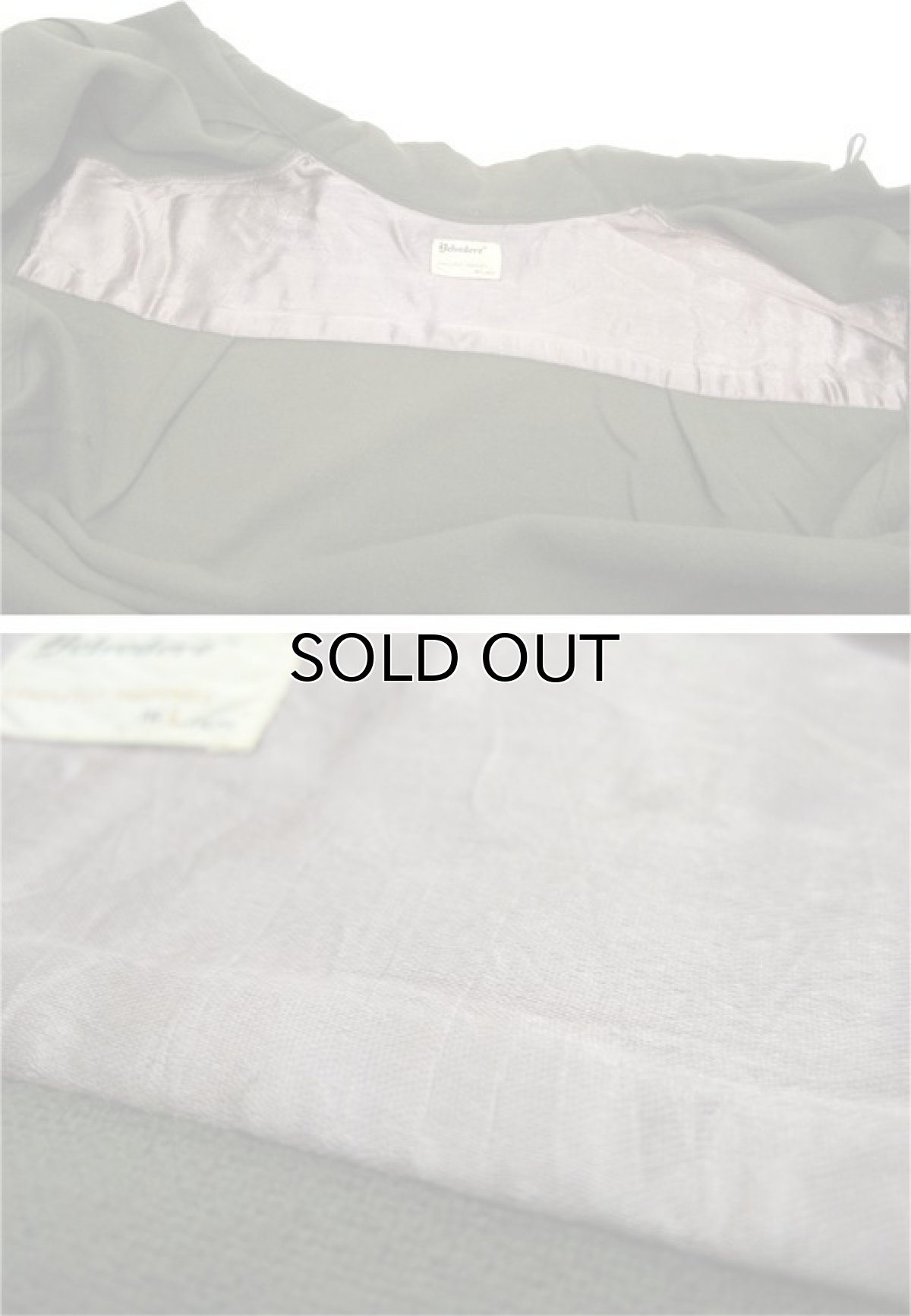 画像5: 1960's Belvedere L/S Wool Shirts　Olive Green　size L (表記 16 - 16 1/2 L) (5)