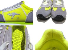 画像3: KangaROOS  Leather / Nylon Sneaker　Grey / Yellow　size 9 / 27cm (表記 Lady's10) (3)
