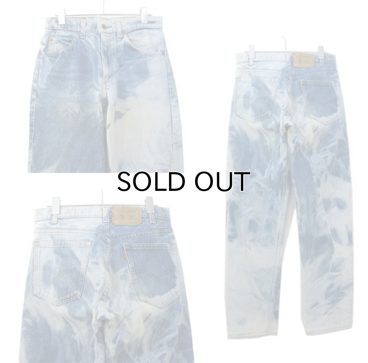 画像2: 1980's Levi's Lot 505 Blue Denim Pants  -made in U.S.A. Blue Denim size w 29.5 inch (表記 w30 × L31) (2)