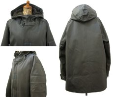 画像2: French Military F-2 Hooded Coat with Lining　Dead Stock　OLIVE　size M - L (表記 88L) (2)