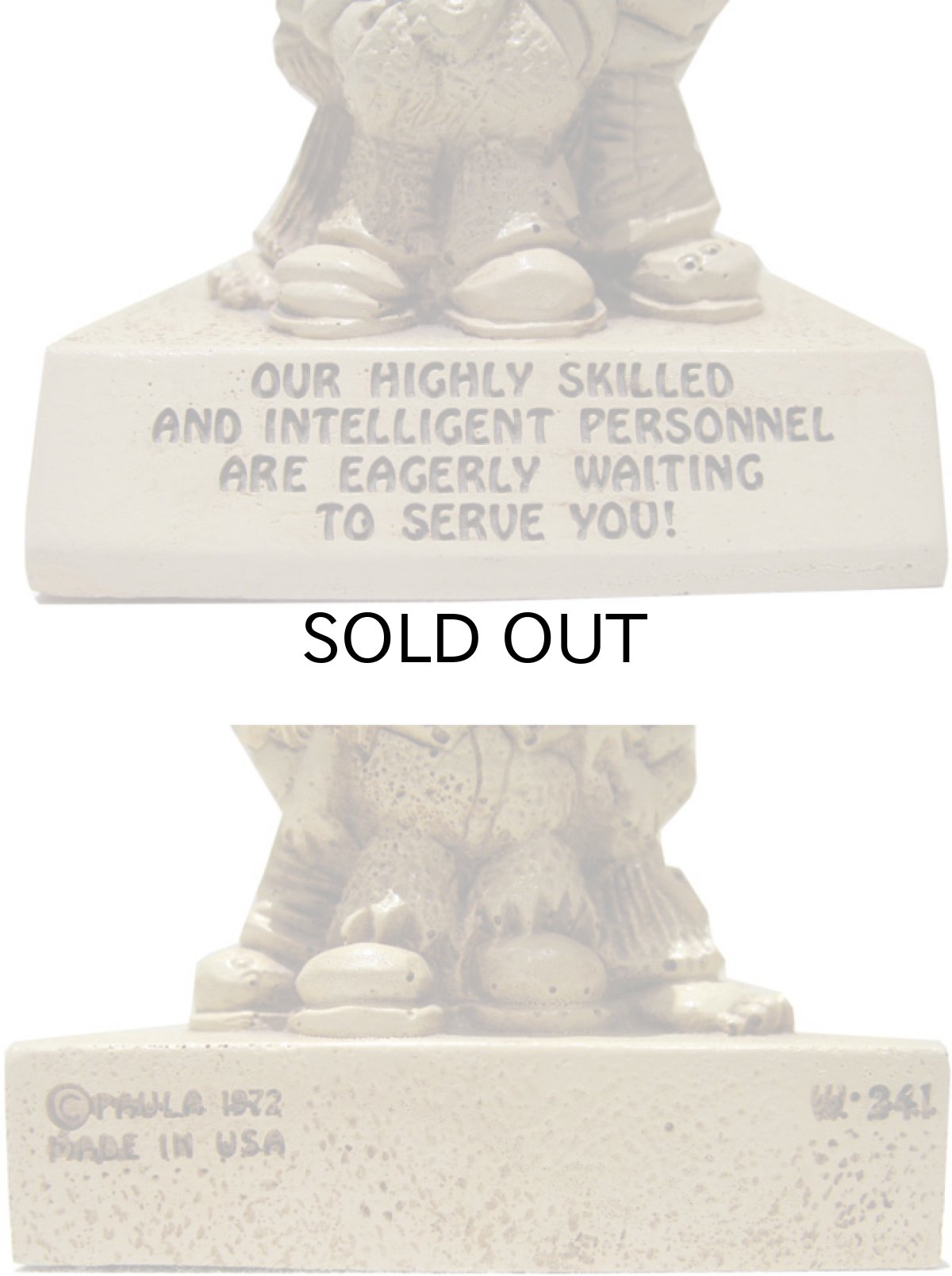 画像3: 1970's PAULA Message Doll ”OUR HIGHLY SKILLED AND INTELLIGENT PERSONNEL~" (3)