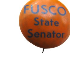 画像4: OLD "FUSCO State Senator"  Pins    (4)