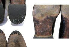 画像6: Johnston & Murphy Straight Tip Leather Shoes -made in USA-　BLACK　size 9 (約27 cm) (6)