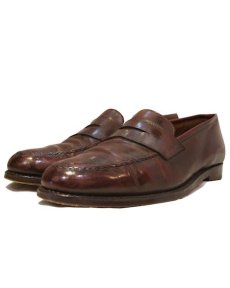 画像1: BROOKS BROTHERS Penny Loafers -made in ENGLAND-　BROWN　size 10D (約 28cm) (1)